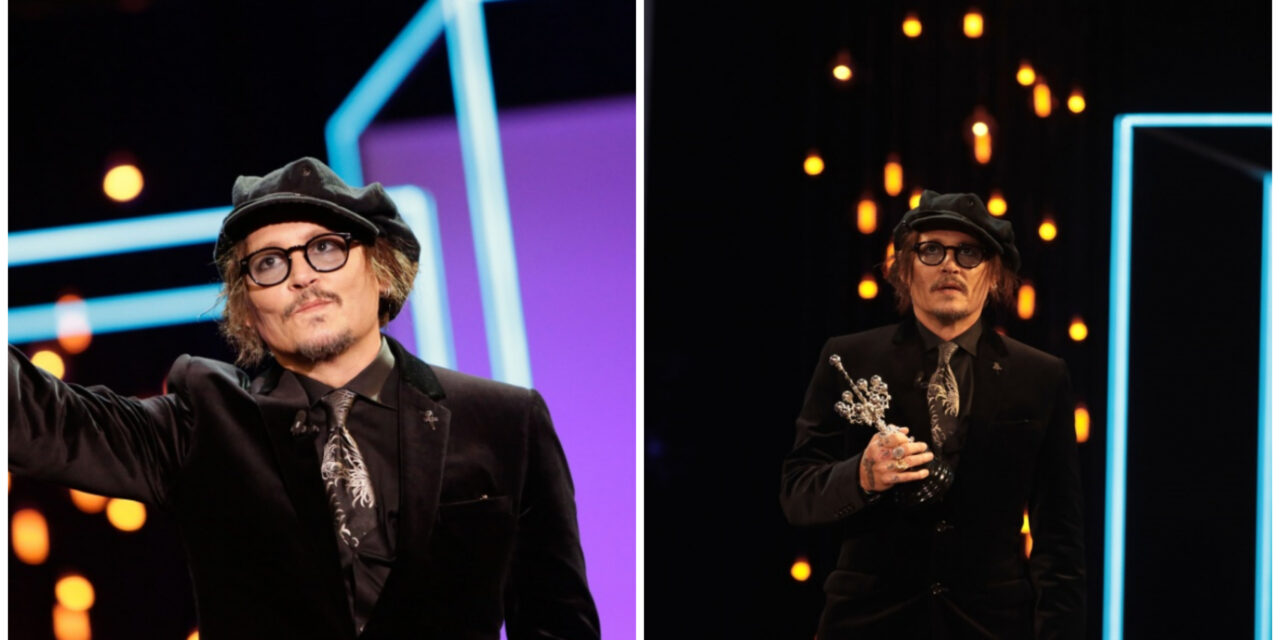 Agradece Johnny Depp apoyo al recibir Premio Donostia en medio de polémica