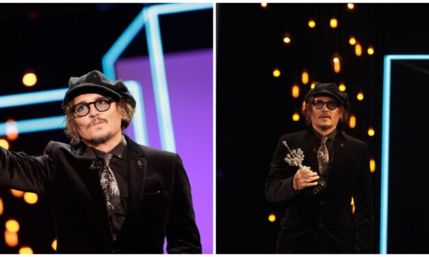 Agradece Johnny Depp apoyo al recibir Premio Donostia en medio de polémica