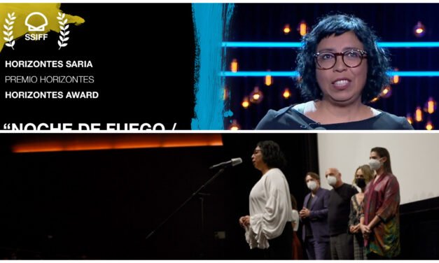 Arrasa con tres premios en San Sebastián mexicana “Noche de fuego”