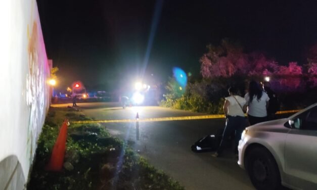 Motociclista contra ciclista: un muerto en San Luis Dzununcán