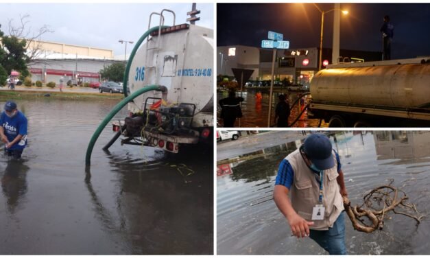 Lluvia de hasta 111.2 milímetros en poniente de Mérida