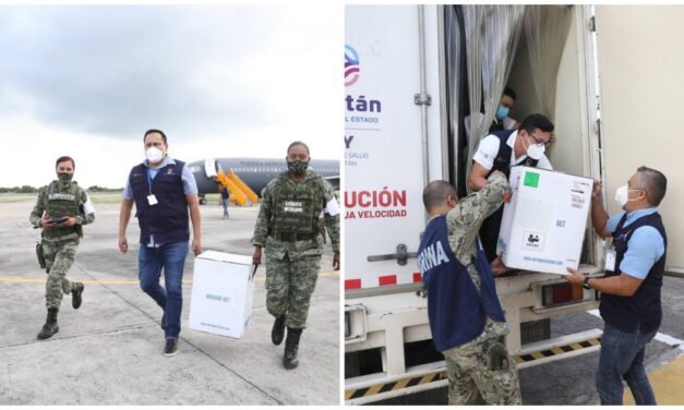 Llegaron a Yucatán primeras vacunas para adolescentes enfermos