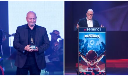Recibe cineasta argentino Juan José Campanella Espiga de Honor de Seminci de Valladolid