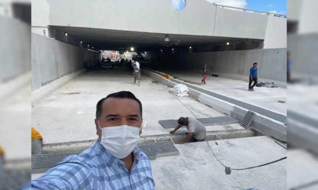 Preparan en Mérida reapertura de distribuidor vial en Paso a Desnivel