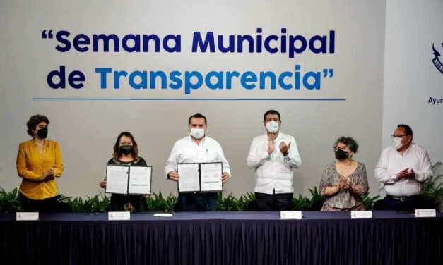 En Semana de Transparencia, Mérida suscribe Declaratoria de Gobierno Abierto