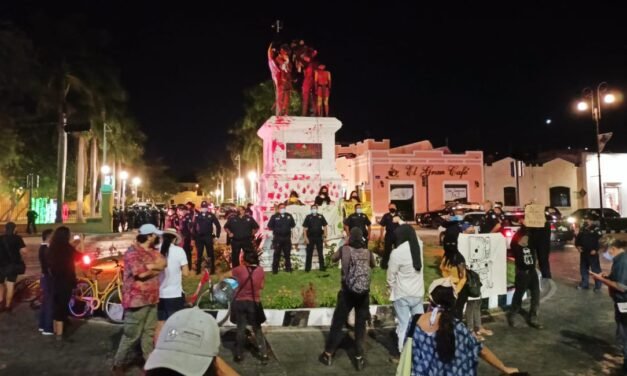 Reavivan manifestación contra Los Montejo en Mérida