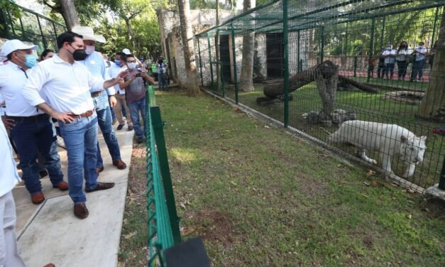 Parque Zoológico y Botánico “La Reina” de Tizimín estrena imagen