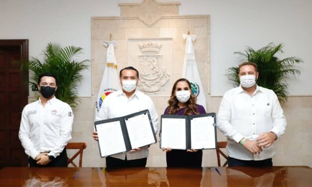Mara Lezama y Renán Barrera comparten intenciones y aspiraciones 