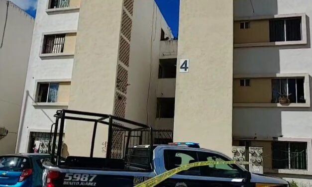 Embarazada e hija de 4 años, colgadas en departamento de Cancún