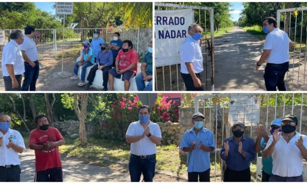 Terminó bloqueo de ejidatarios en zona arqueológica Dzibilchaltún