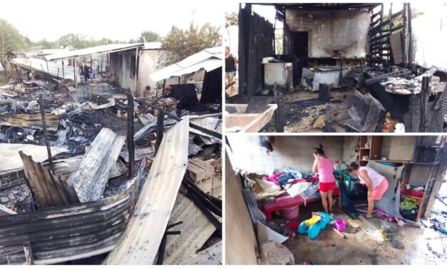 Se queman 11 casas en la Emiliano Zapata Sur II, Mérida