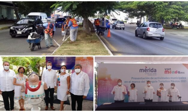 ‘Retoques’ en Mérida para recibir a visitantes del Tianguis Turístico 2021