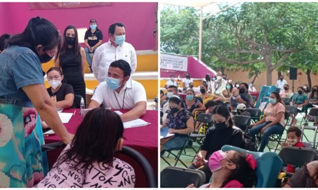 Amplían programas de bienestar a niñas y niños de inclusión y rehabilitación