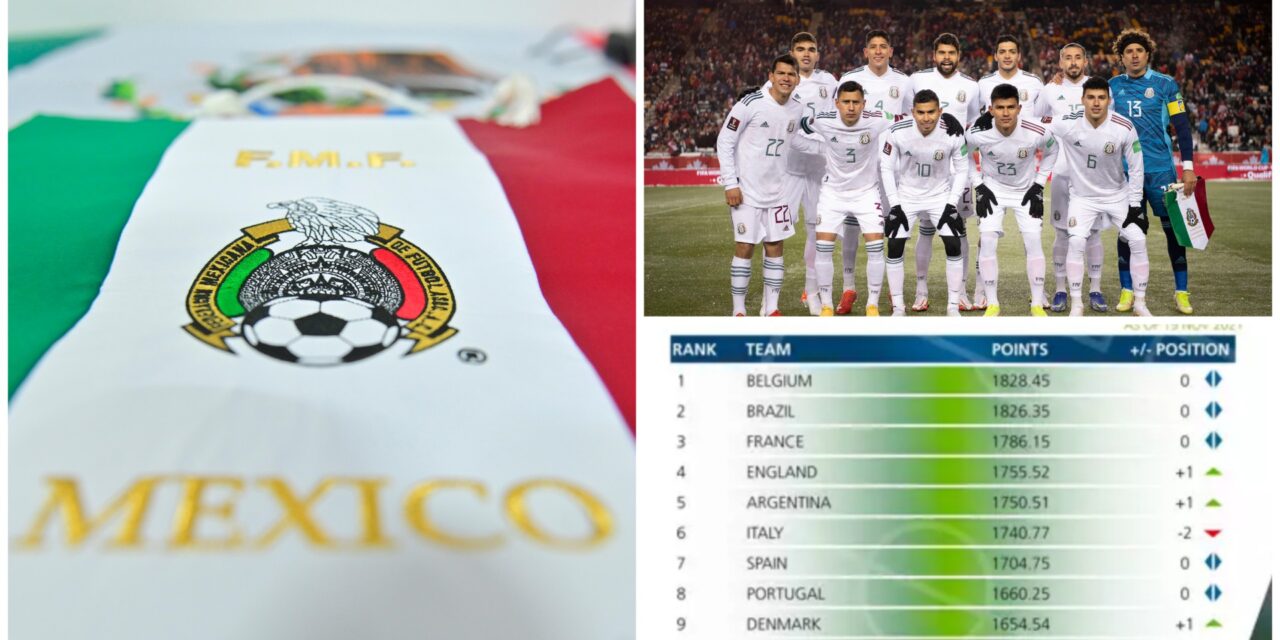 Selección Mexicana en derrumbe: cae en ranking FIFA