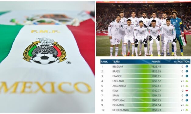 Selección Mexicana en derrumbe: cae en ranking FIFA