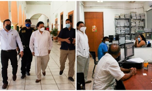 Recorrido de Fiscal estatal por agencias de Ticul y Tekax