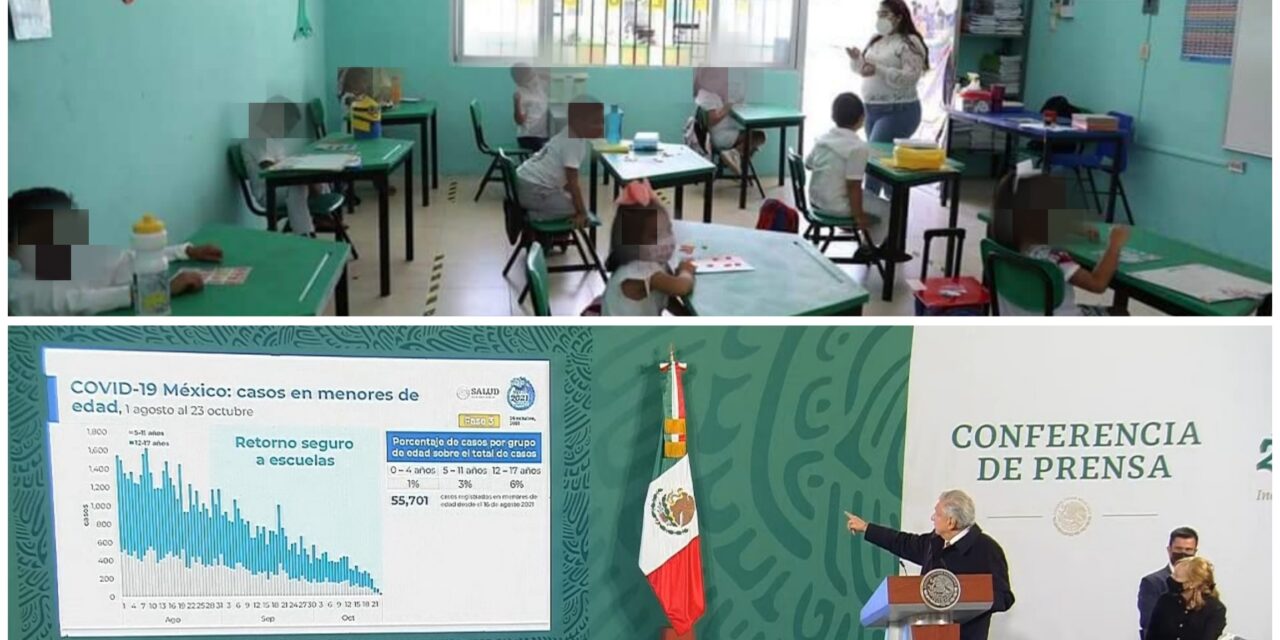 Igual que centros comerciales, todas las escuelas deben abrir.- AMLO