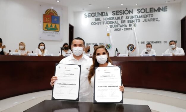Joyas del sureste: Mérida y Benito Juárez (Cancún), hermanadas