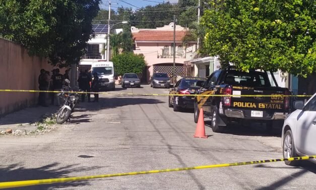Asesinado en su casa de fraccionamiento El Prado Chuburná