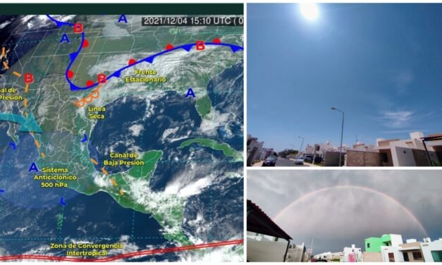 Calor en diciembre, se repite desde 2015 en península de Yucatán