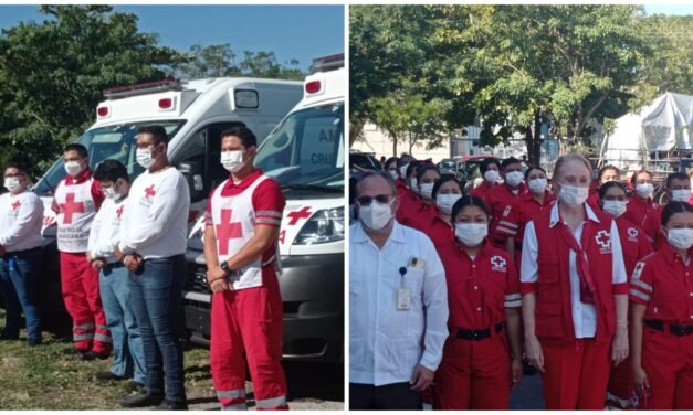 Requiere Cruz Roja en Yucatán más voluntarios ante numerosas tareas