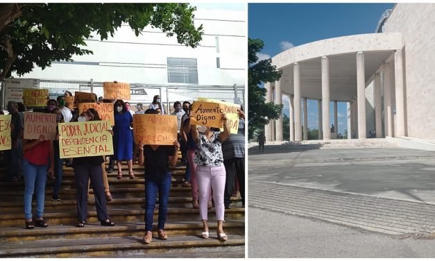 Se prolonga paro de labores en Poder Judicial de Yucatán por salarios