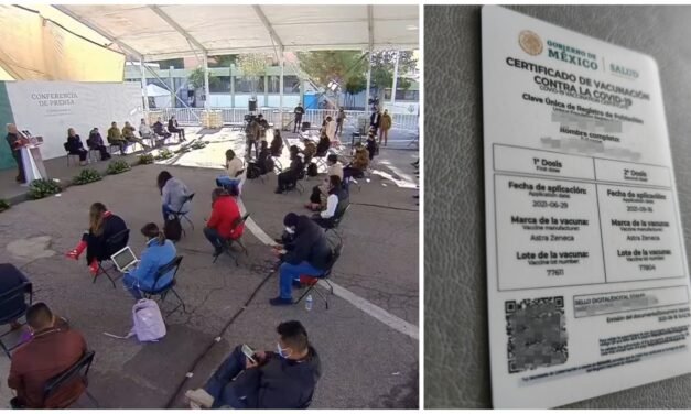 Llegará a todos vacuna de refuerzo universal; maestros incluidos