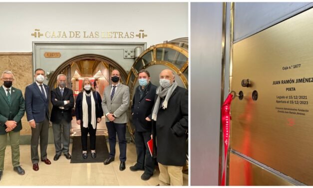 Dejan legado de Juan Ramón Jiménez en Caja de las Letras de Instituto Cervantes