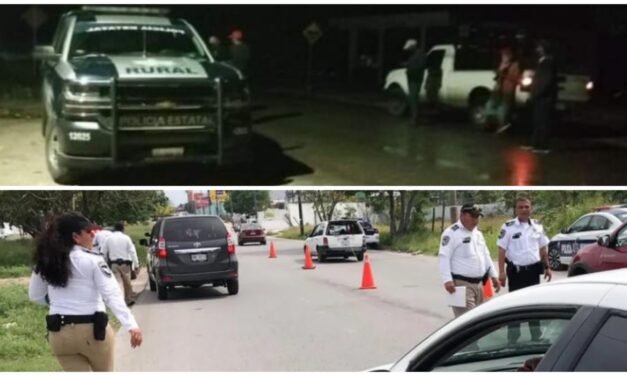 Viajaban a Tizimín y los interceptan sicarios en sur de Quintana Roo