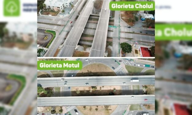 ‘Ajustes viales’ en glorietas periférico con salidas a Motul y Cholul