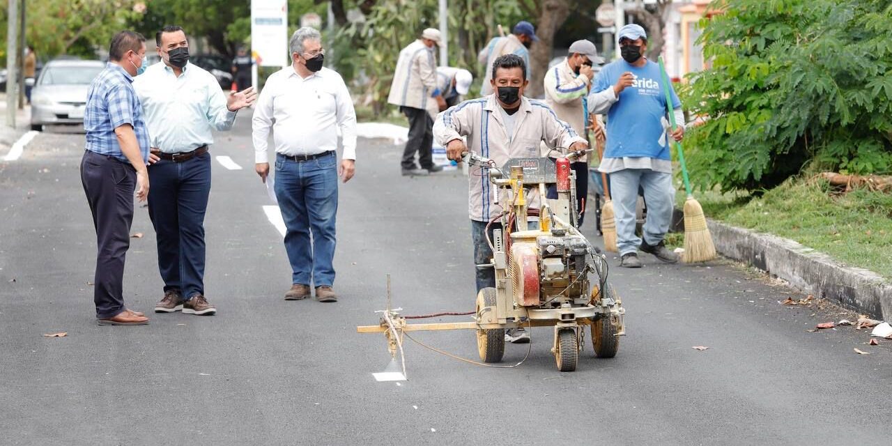 Mejoras en movilidad urbana en colonia Felipe Carrillo Puerto de Mérida