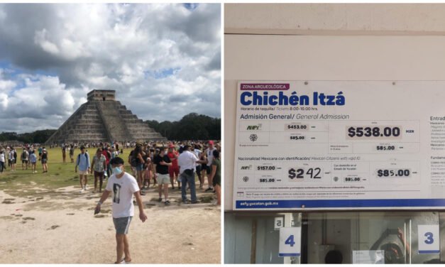 Cuota federal de INAH para entrar a Chichén Itzá subió cinco pesos