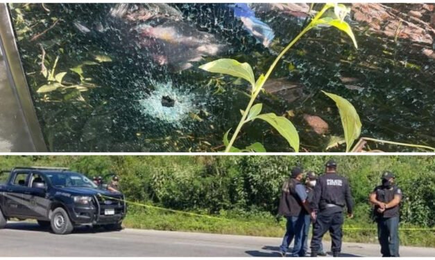 Murió asesinado veracruzano en camioneta volcada el sábado