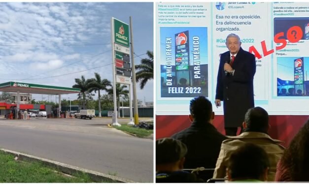 Gasolina no ha subido en tres años, hasta bajó centavos.- AMLO
