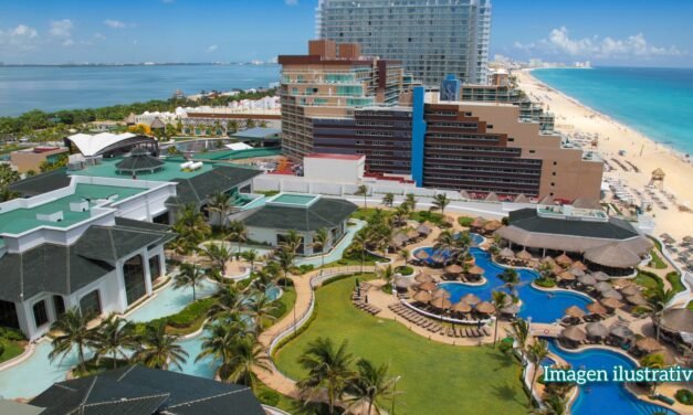 Ingresos hoteleros en México 35 por ciento menos que en 2019
