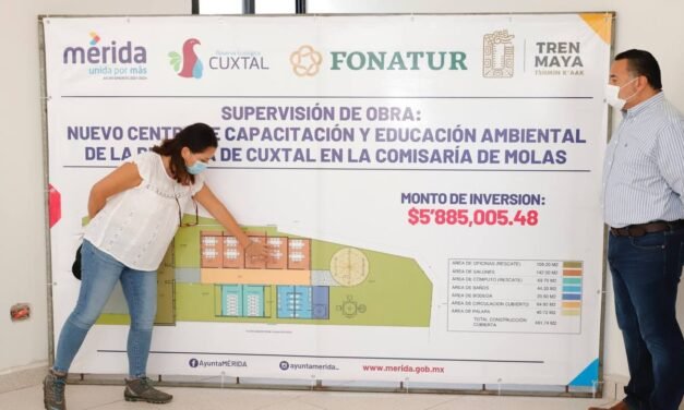 Así avanza Centro de Capacitación y Educación Ambiental de Reserva Ecológica Cuxtal