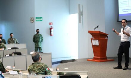 “El Estado de Yucatán como modelo de desarrollo y seguridad”, tema de Vila ante militares