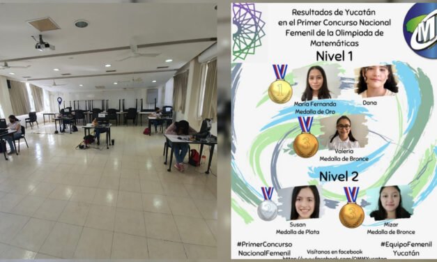 Poder femenino en matemáticas: chicas yucatecas ponen ejemplo en concurso