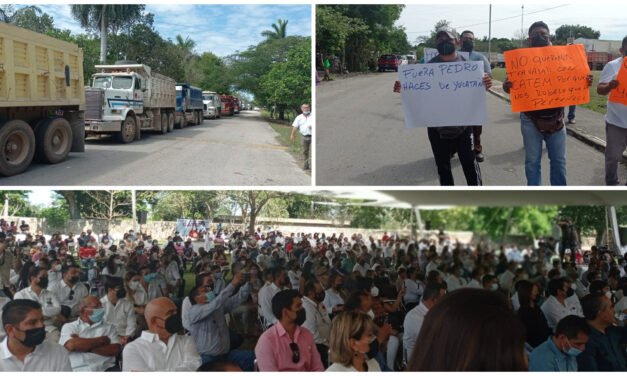 Abierta la pugna entre transportistas de Yucatán por contratos del Tren Maya