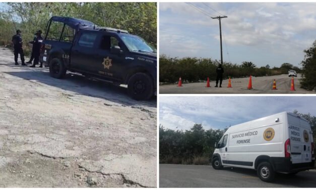 Asesinado y embolsado, lo arrojan en puerto de Chelem