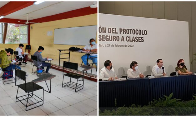 Es momento preciso de regresar a clases ciento por ciento presenciales.- Vila