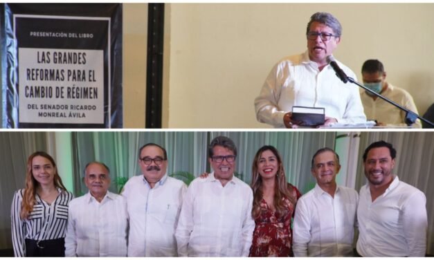 Ricardo Monreal se ‘placea’ en Yucatán y habla de inseguridad y de agenda del país