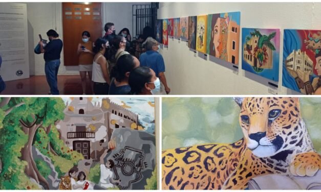 Primera muestra presencial de 33 cuadros sobre el Centenario de la UADY