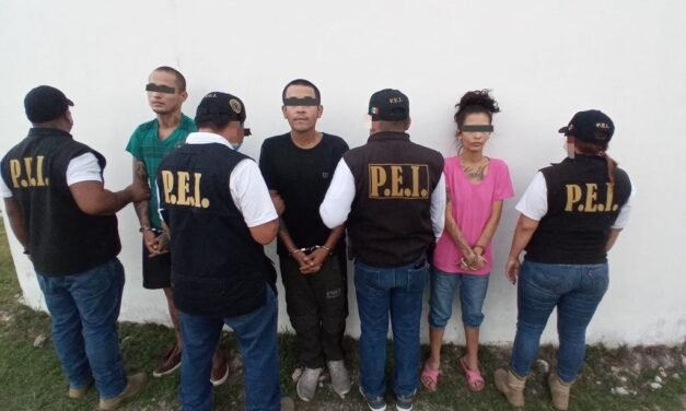 Tres detenidos, incluida una mujer, por asesinato en Progreso