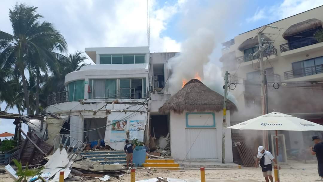 Dos muertos y 18 lesionados por explosión en Playa del Carmen