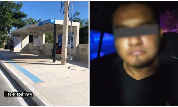 Otro detenido por dañar paradero de “Va y Ven”; ahora en Los Héroes