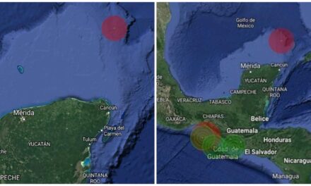 Sorprende sismo en el mar frente a Holbox, al noreste de península de Yucatán