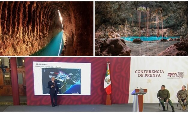 Circuito de cenotes en Valladolid y obras en Tramo 5 del Tren Maya