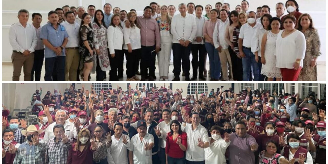 Cónclave de líderes de Morena con secretario de Gobernación