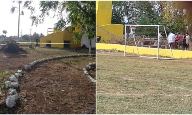 Joven de 18 años, hallado muerto en campo de fútbol en Umán